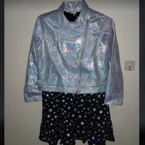 Girls 2XL 2-piece Dress w/ Jacket Set NWT